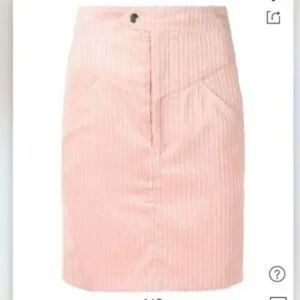 **NWT** ISABEL MARANT Marsh Skirt / Pink /Sz 34